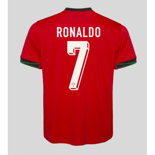 Pánský Fotbalový dres Portugalsko Cristiano Ronaldo #7 ME 2024 Domácí Krátký Rukáv